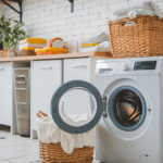 washing machine uses hot water