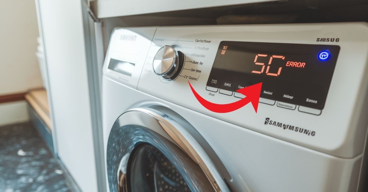 Fix Samsung Washer SC Error Code